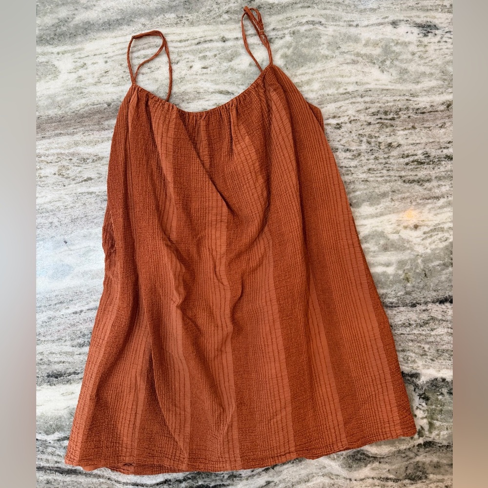 Maurie + Eve Endless Horizons Mini Linen Dress 
Size 10